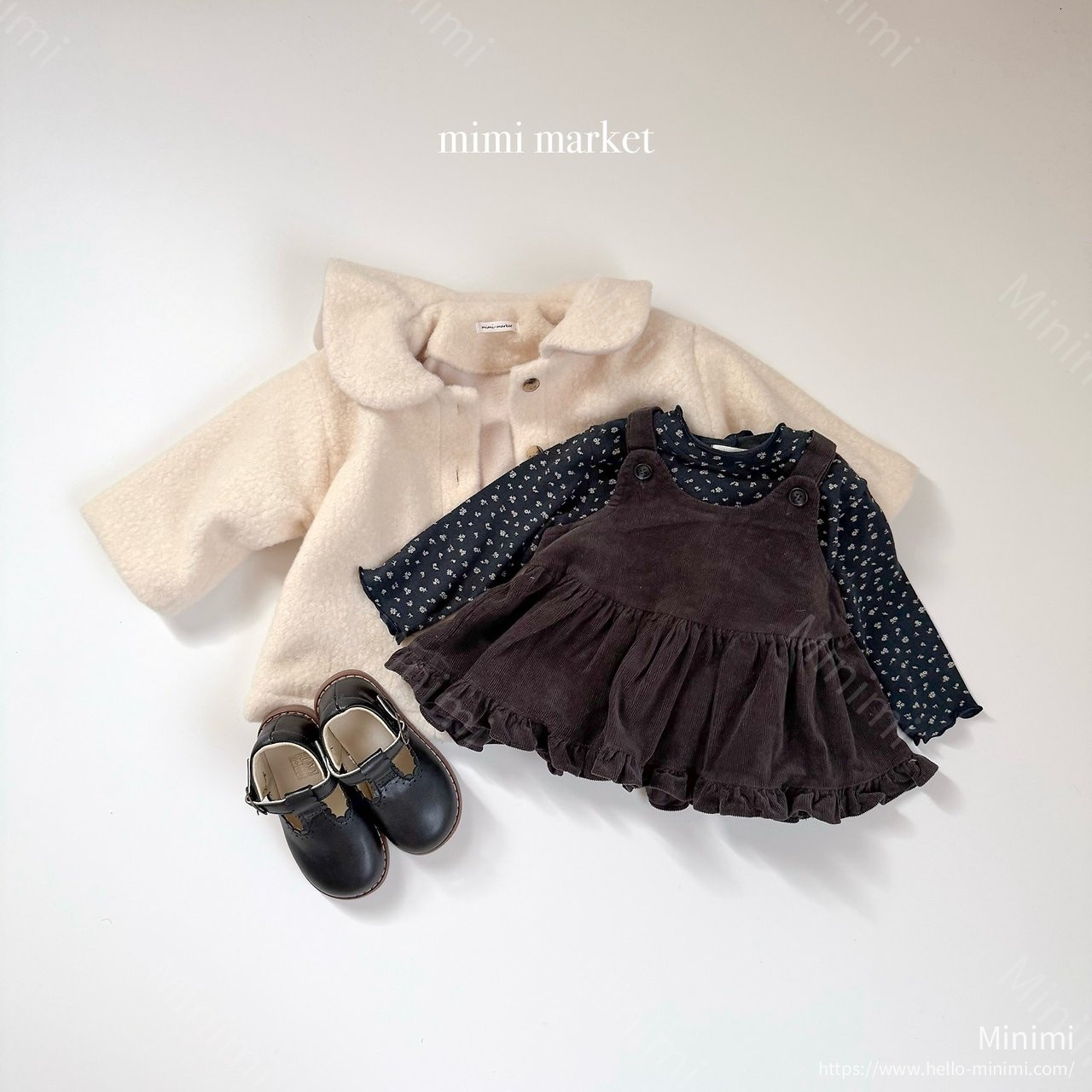 mimi-market Corduroy Sleeveless Blouse 細節圖 2