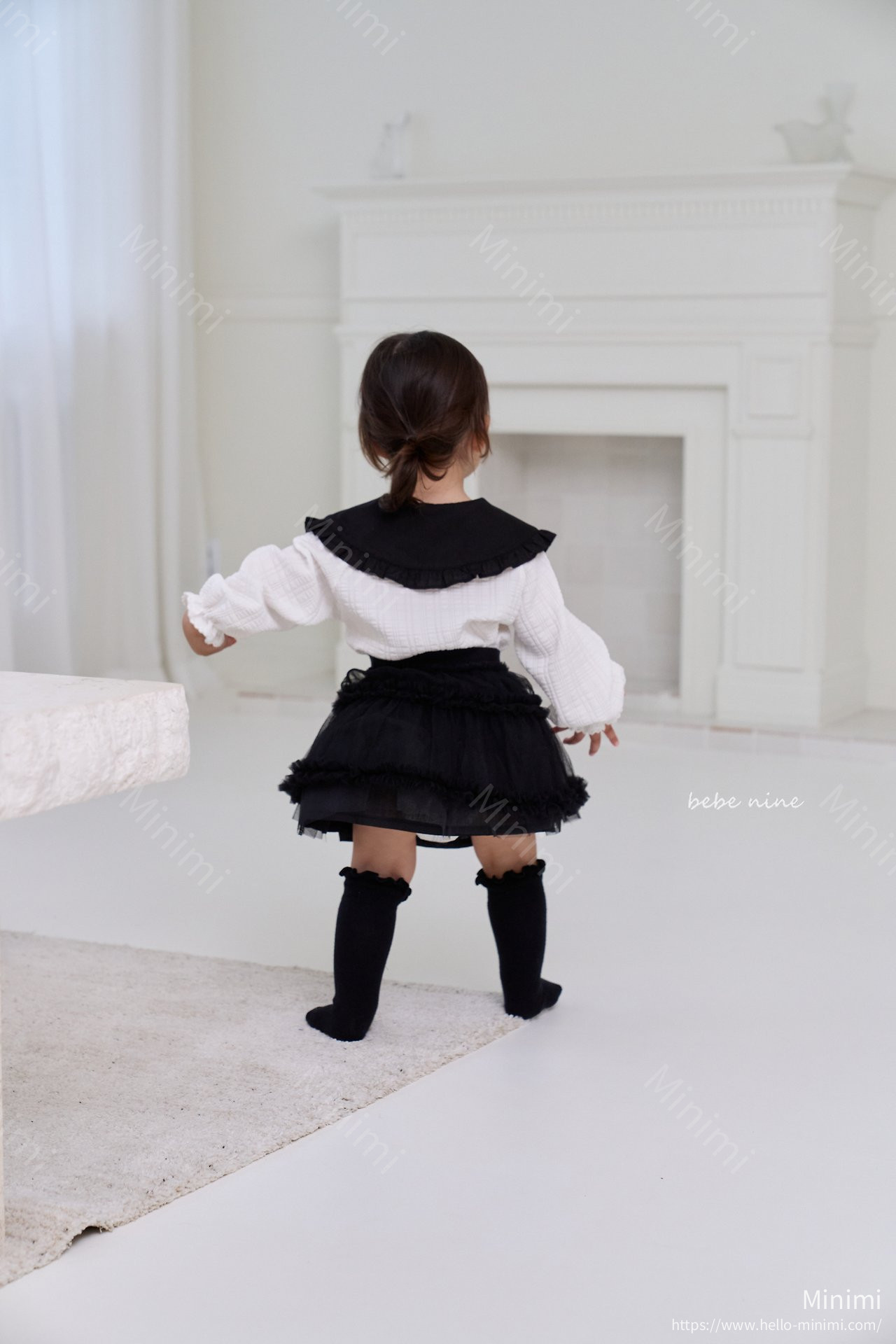 bebe nine Nine Frill Knee Socks Set 細節圖 13