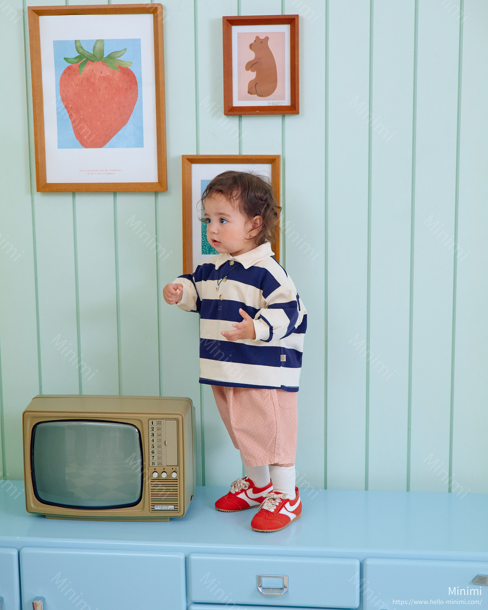 oott bebe Play Rugby Collar T-shirt 細節圖 22