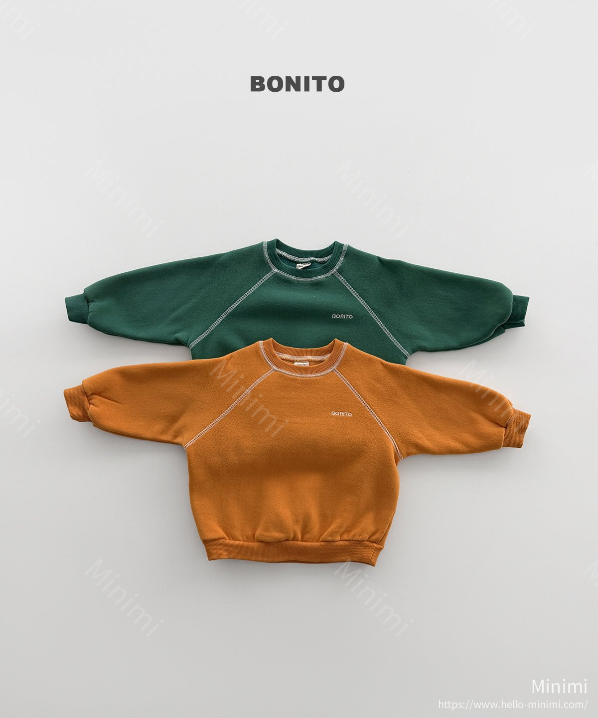 BONITO Carrot Raglan Sweatshirt 韓國童裝現貨