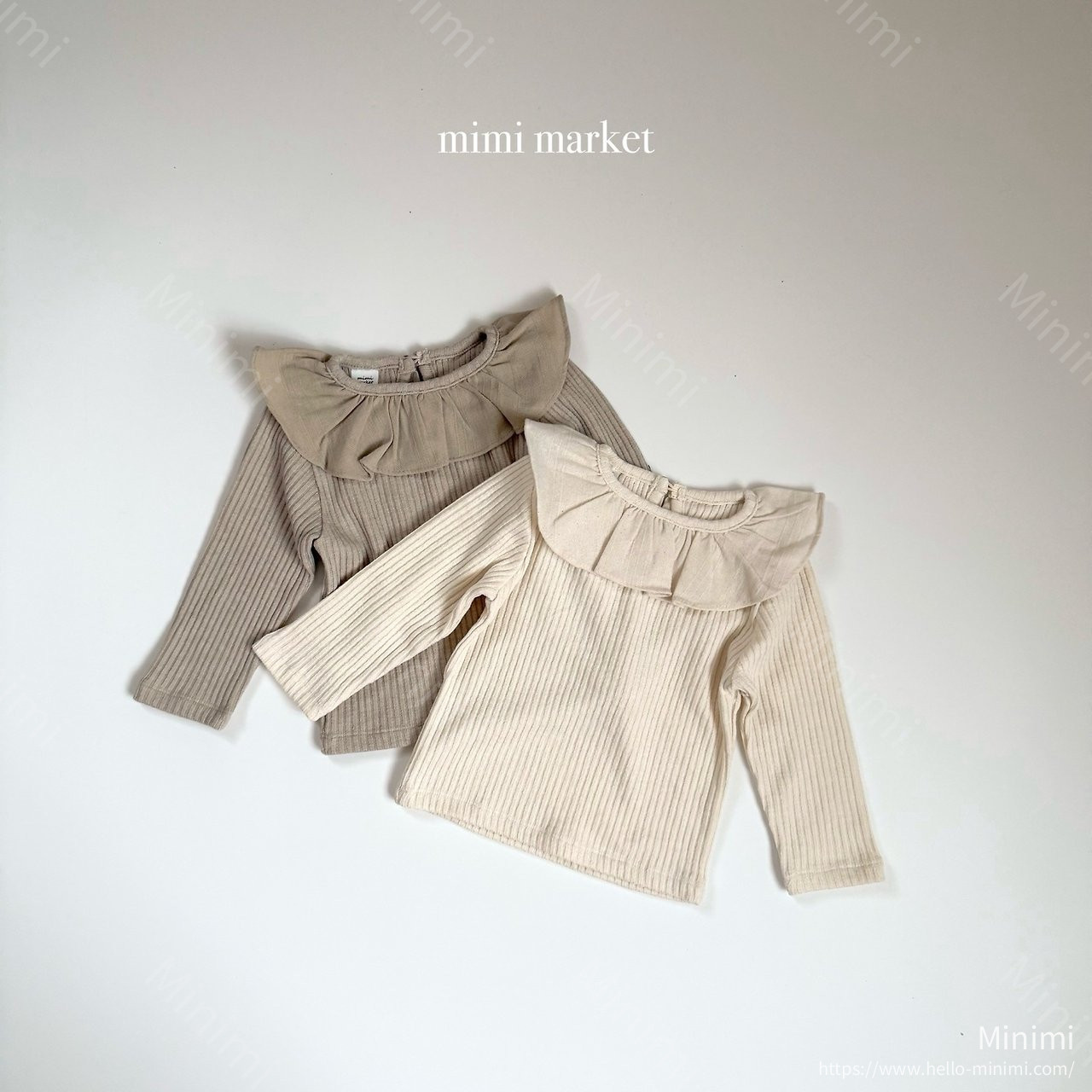 mimi-market Liz Collar Tee 細節圖 5