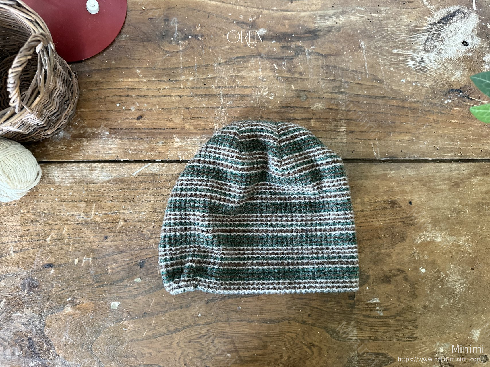 Oren Forest Stripe Beanie 細節圖 10