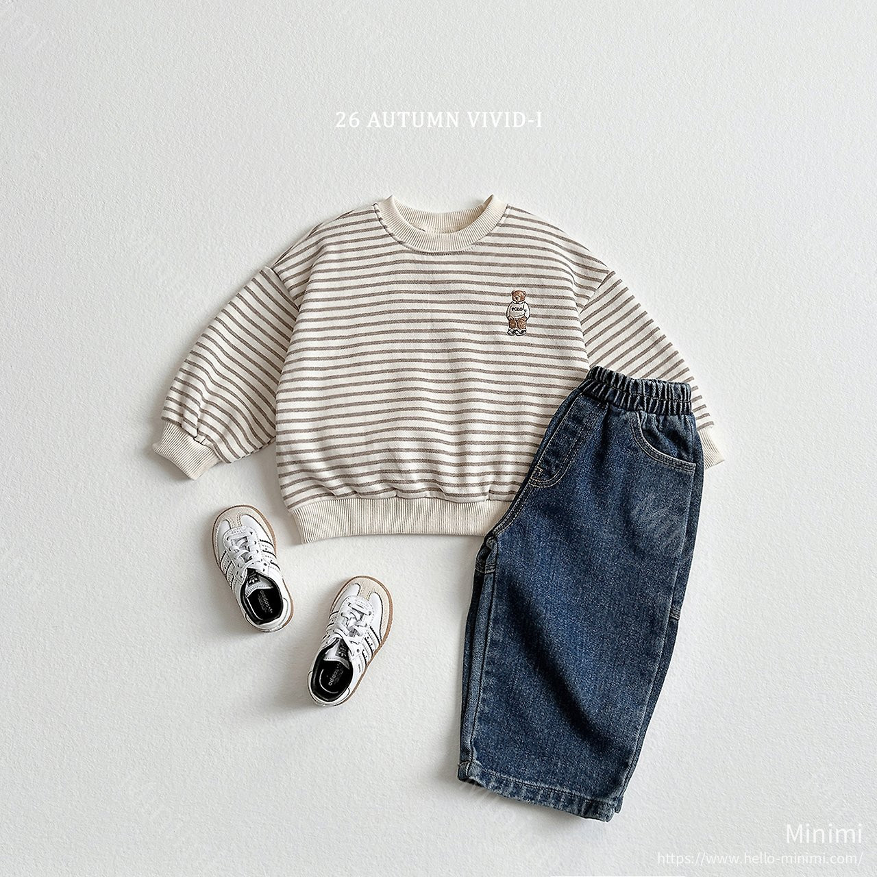 VIVID-I Stripe Bear Embroidery Set 細節圖 5