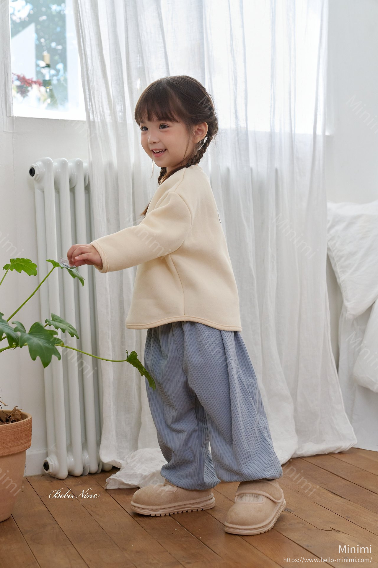 bebe nine Coco Ball Corduroy Pants 細節圖 13