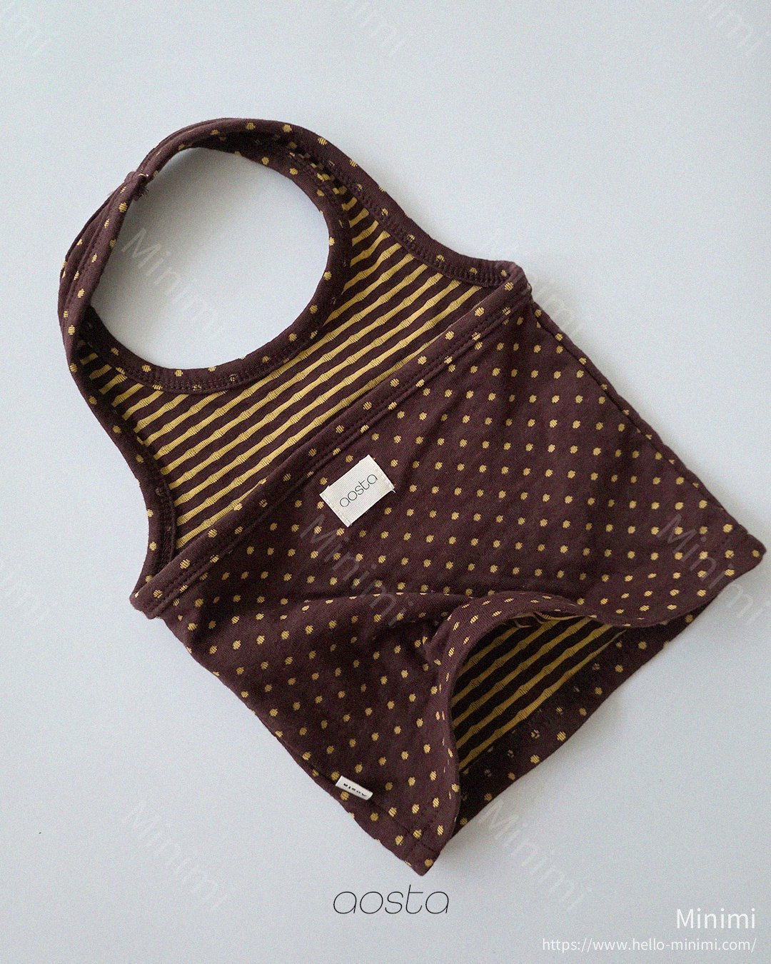 Aosta atelier Choco Chip Halter Neck 細節圖 1