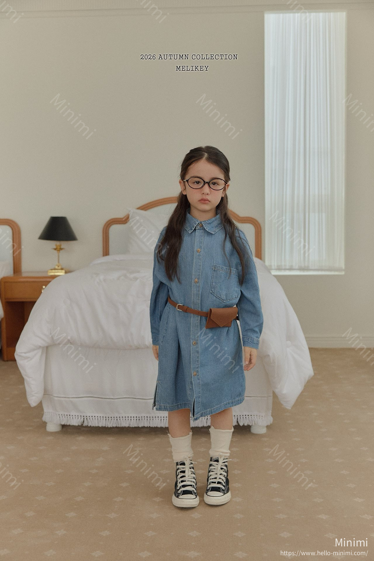 Melikey Denim Shirt Dress 細節圖 19