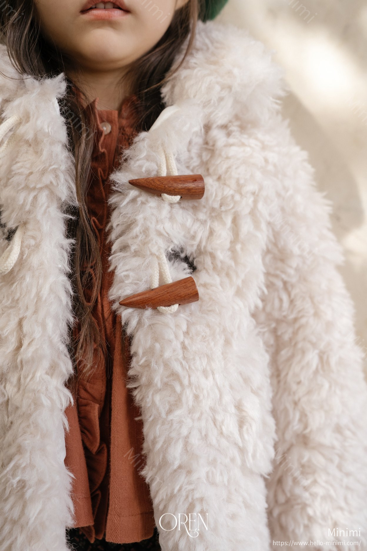 Oren Bernie Toggle Fur Jacket 細節圖 12