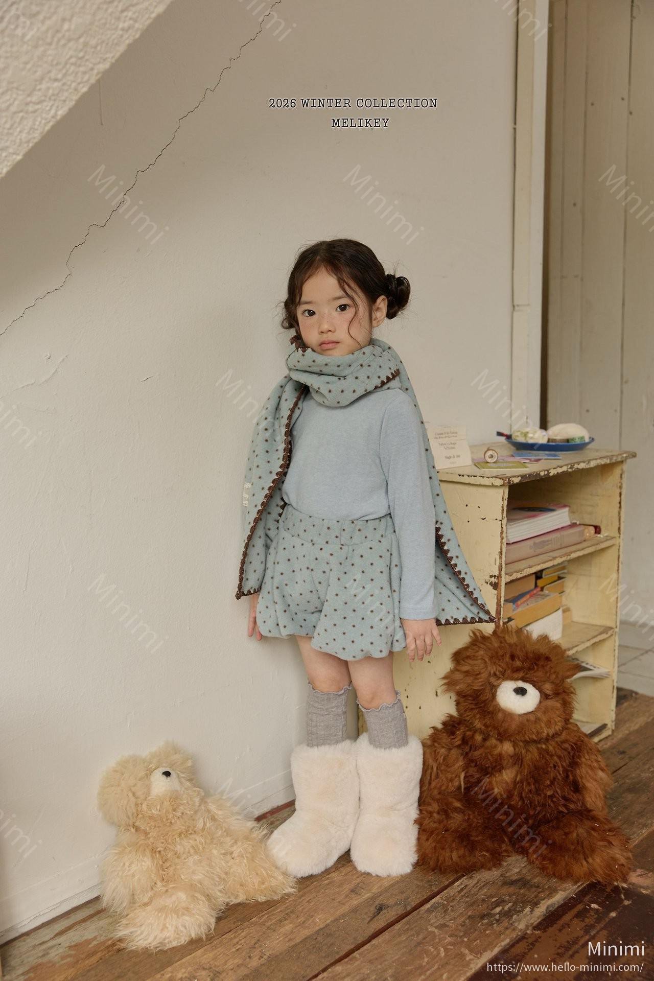 Melikey Mellow Dot Muffler 細節圖 8