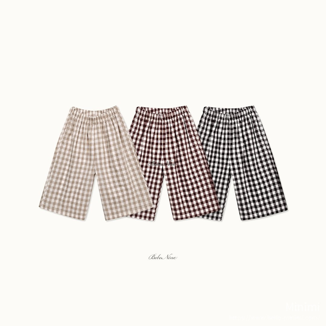 bebe nine Maple Check Pants 細節圖 15