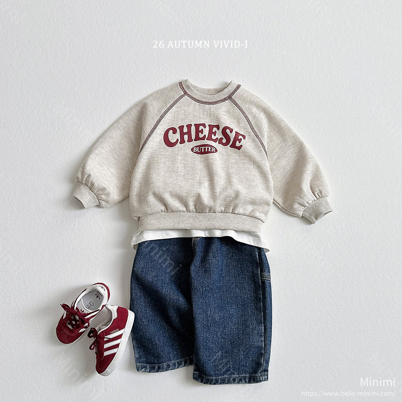 VIVID-I Cheese Stitch Sweatshirt 細節圖 6