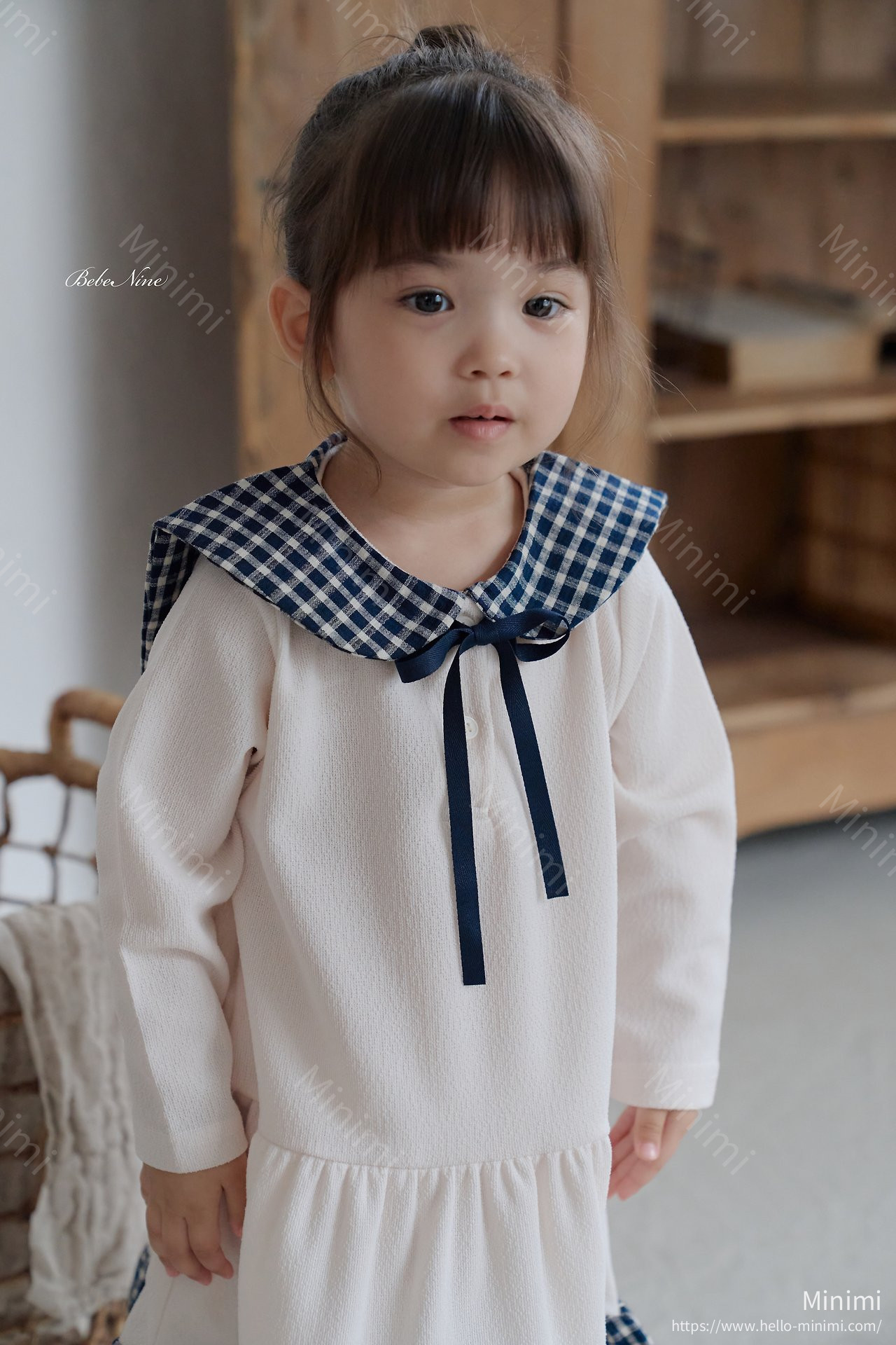 bebe nine Maison Check Dress 細節圖 6
