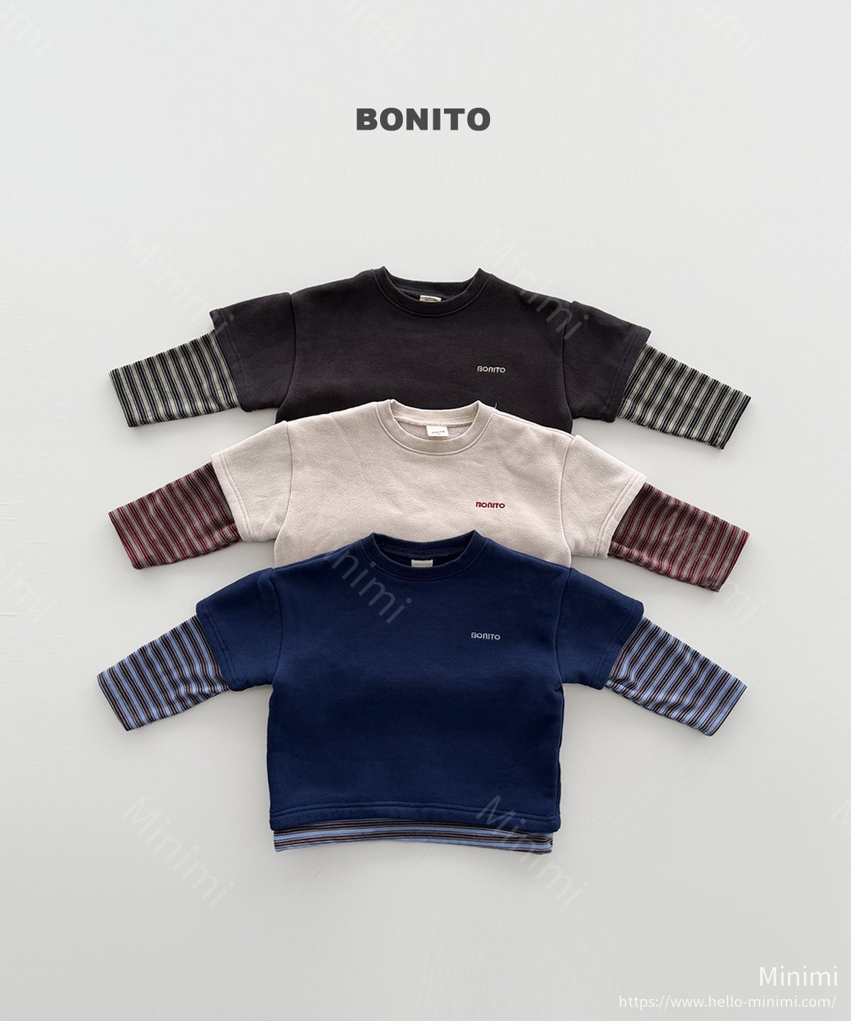 Double Fleece Short Sleeve Layered Tee