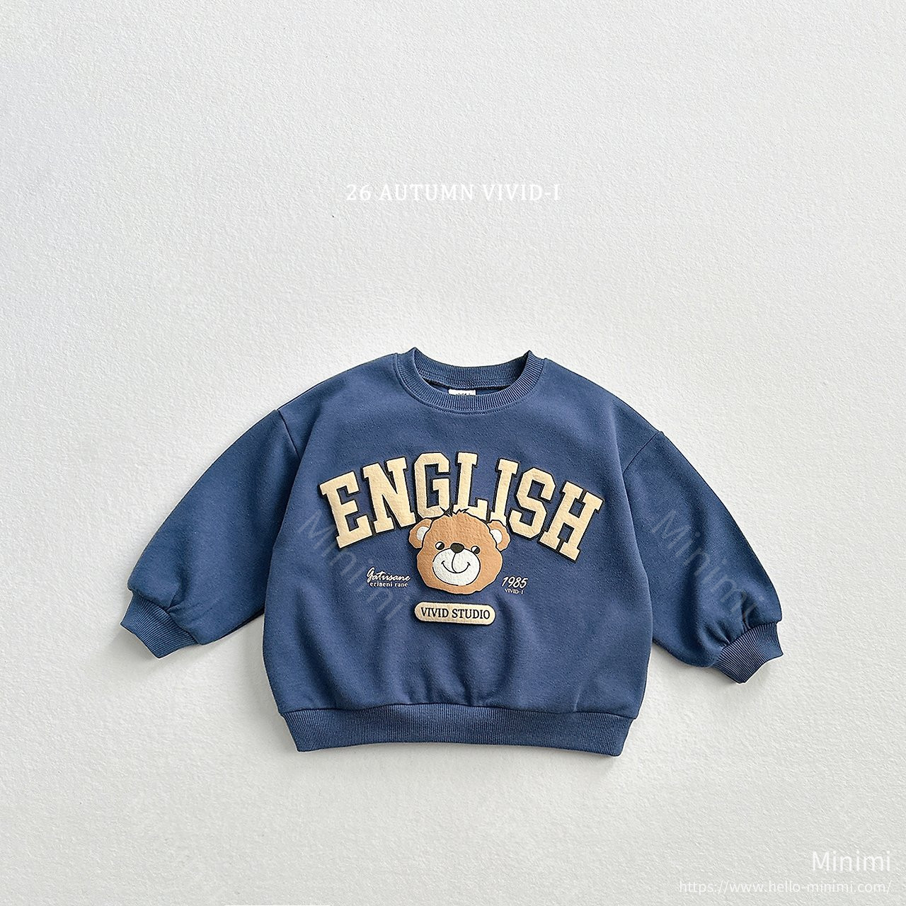 VIVID-I 3D English Bear Sweatshirt 細節圖 3