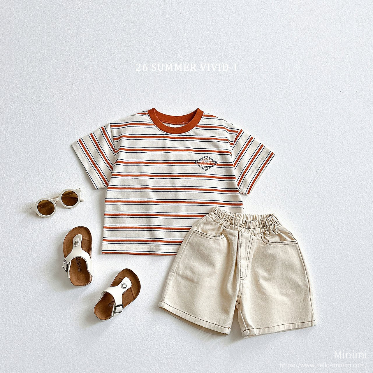 VIVID-I Stitch Cotton Shorts 細節圖 6