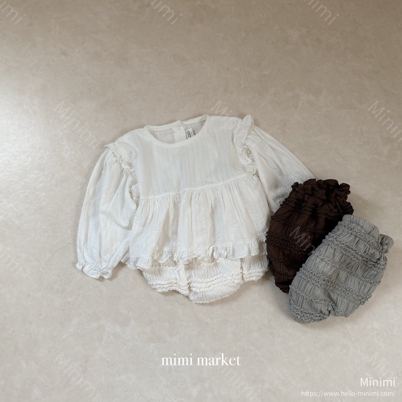 mimi-market Shirring Bloomer 細節圖 13