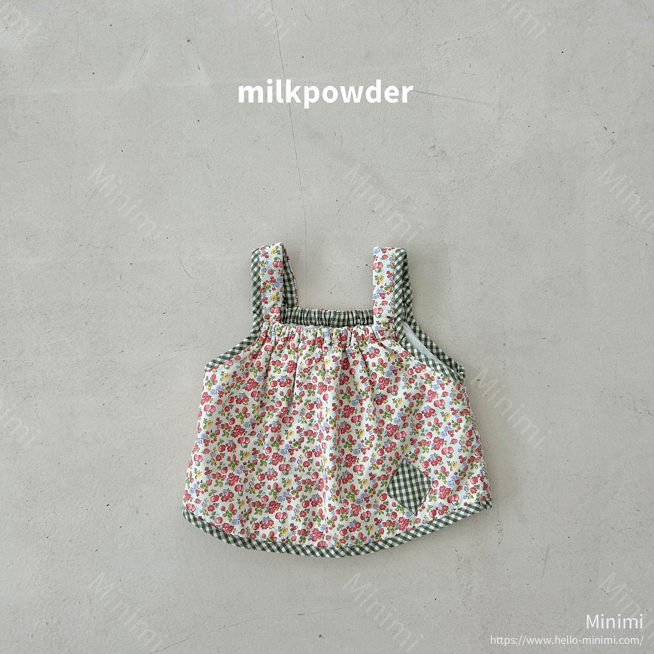 milkpowder Plum Quilting Vest 細節圖 6