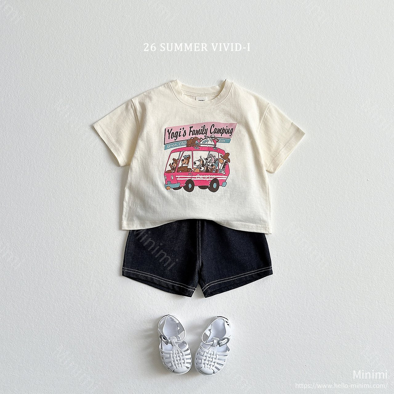 VIVID-I Vintage Camping T-Shirt 細節圖 12