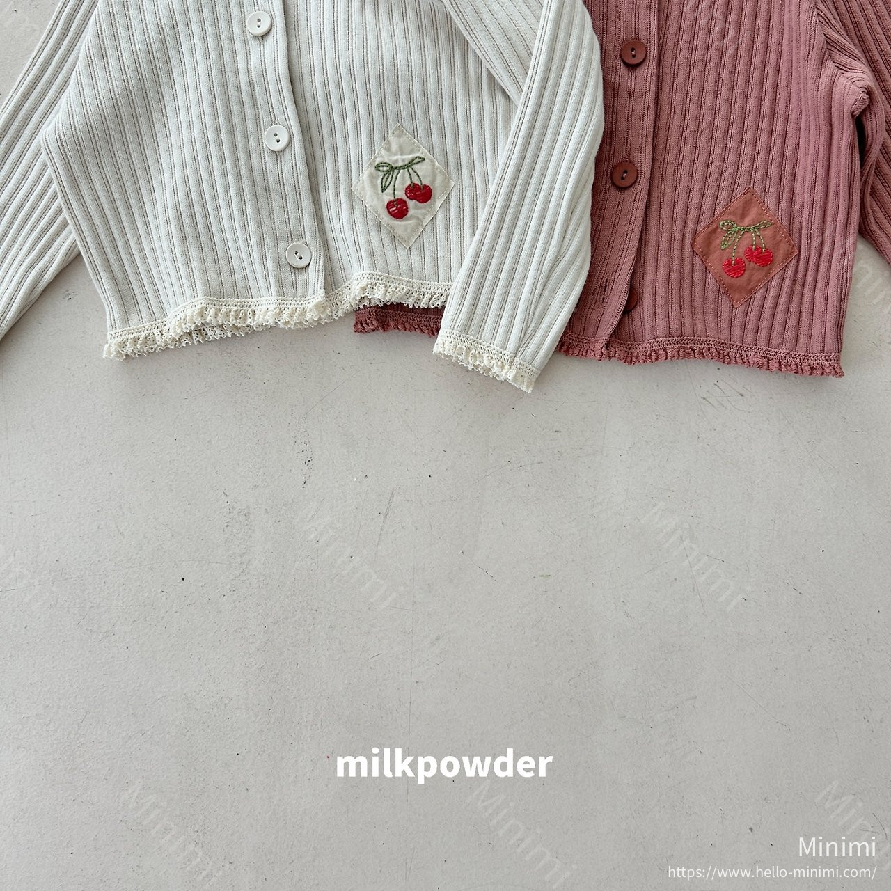 milkpowder Cherry Cardigan 細節圖 4