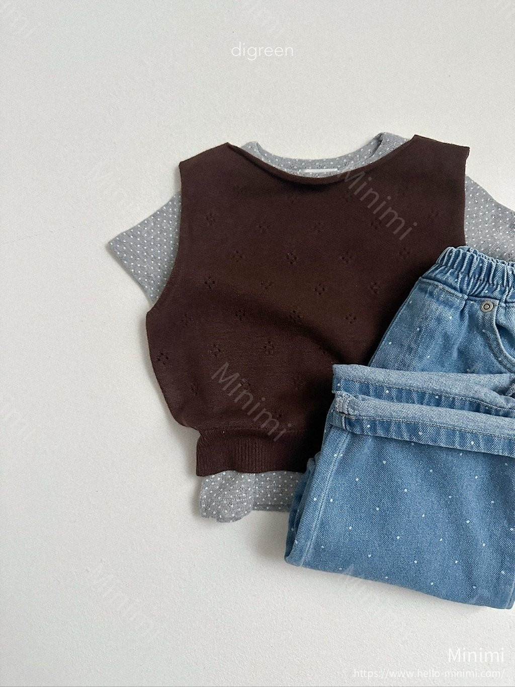 digreen Dot Denim Pants 細節圖 18