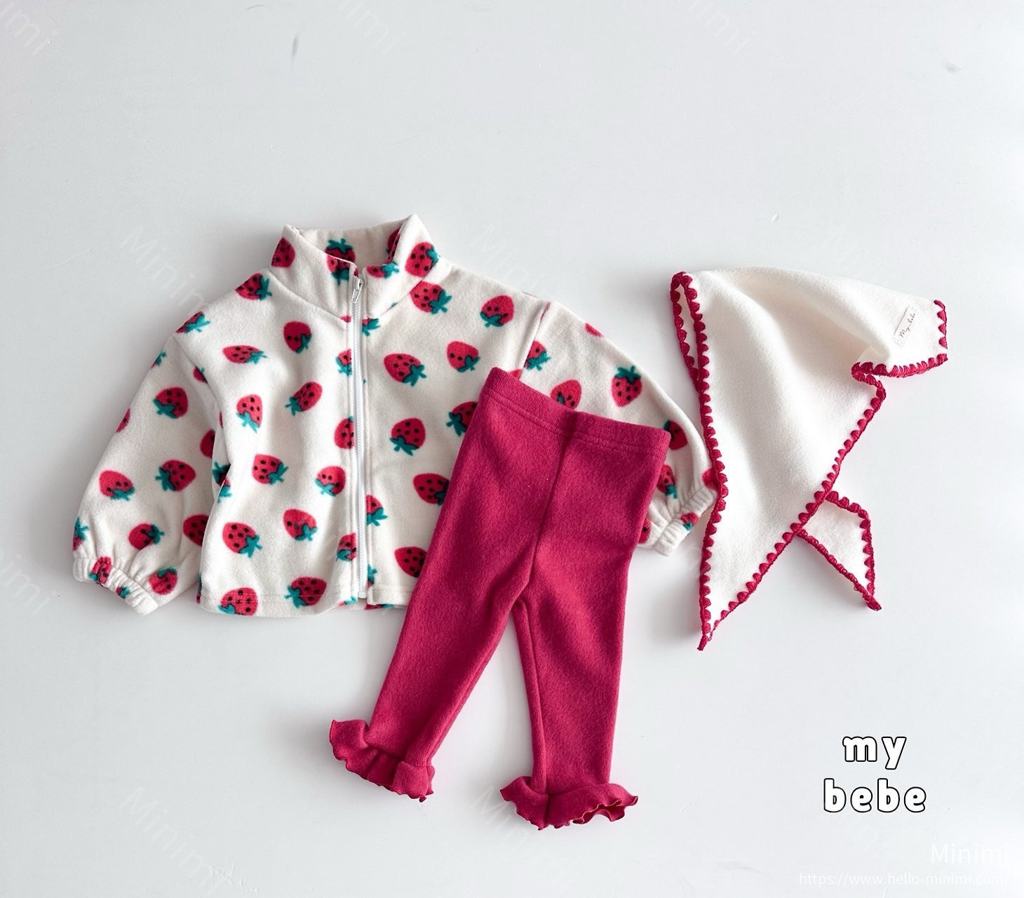my_bébé Daily Fleece Zip-up 細節圖 7