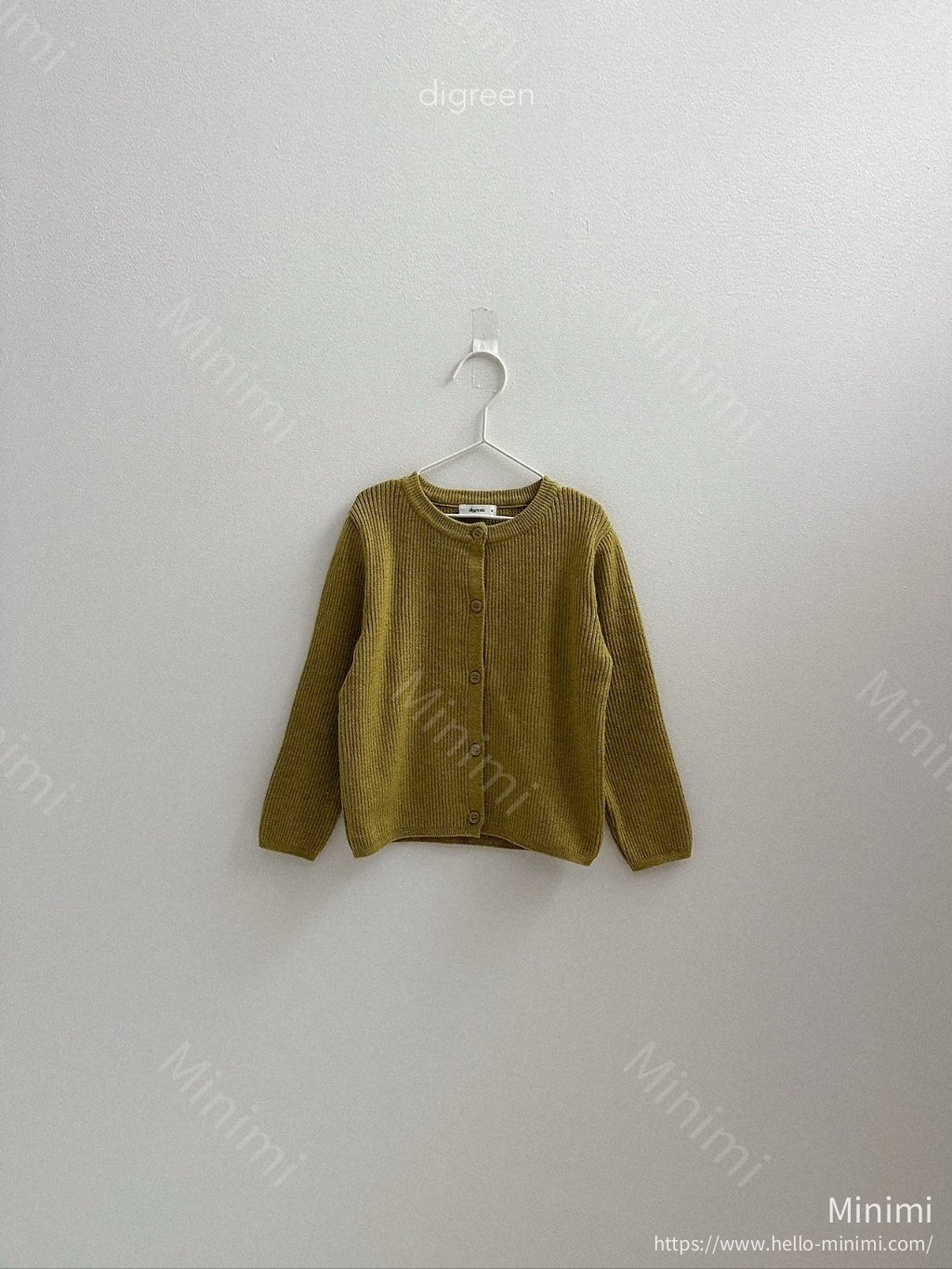 digreen Olive Cardigan 細節圖 3