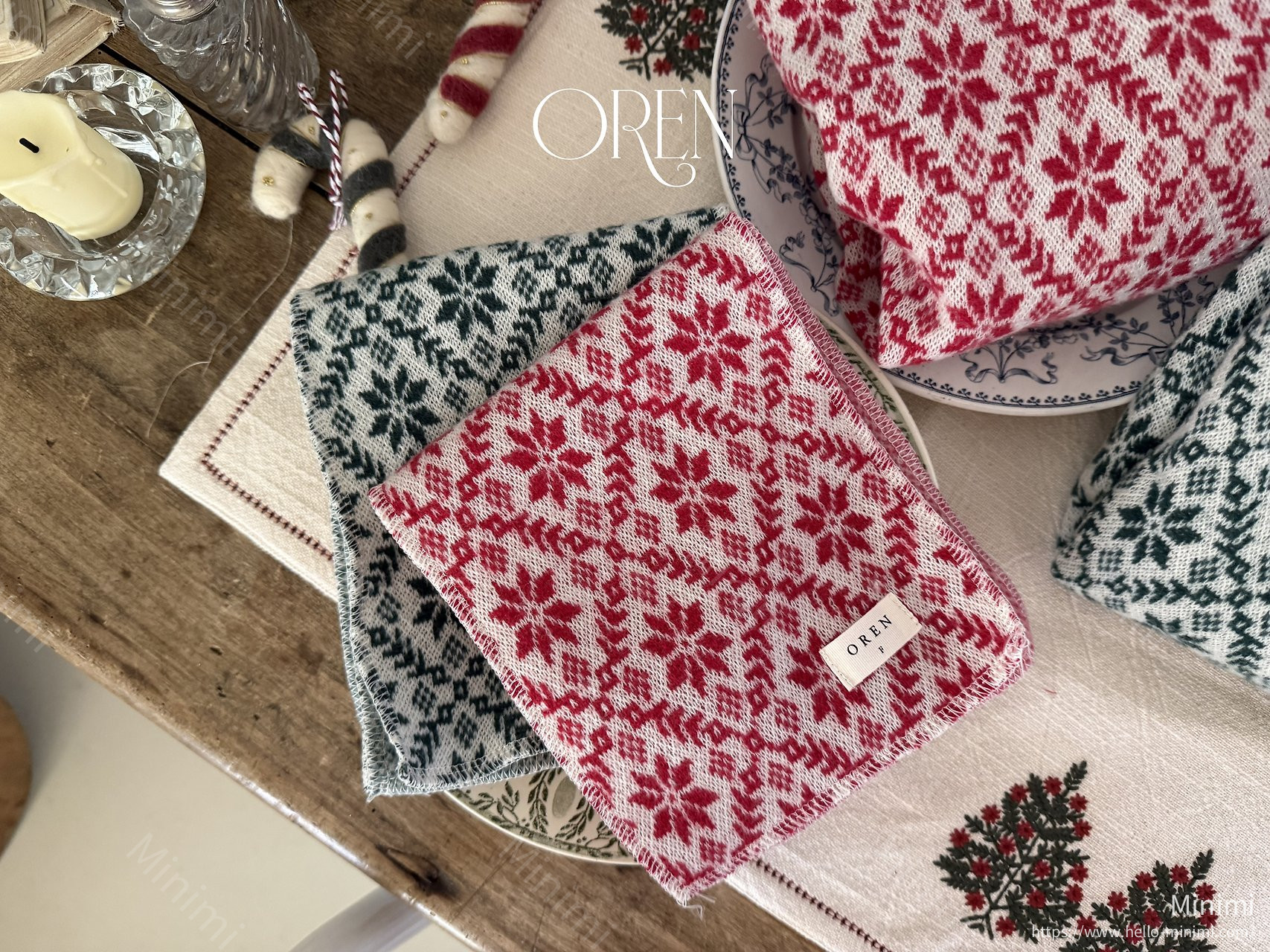 Oren Snowflake Knit Sweatshirt 細節圖 26