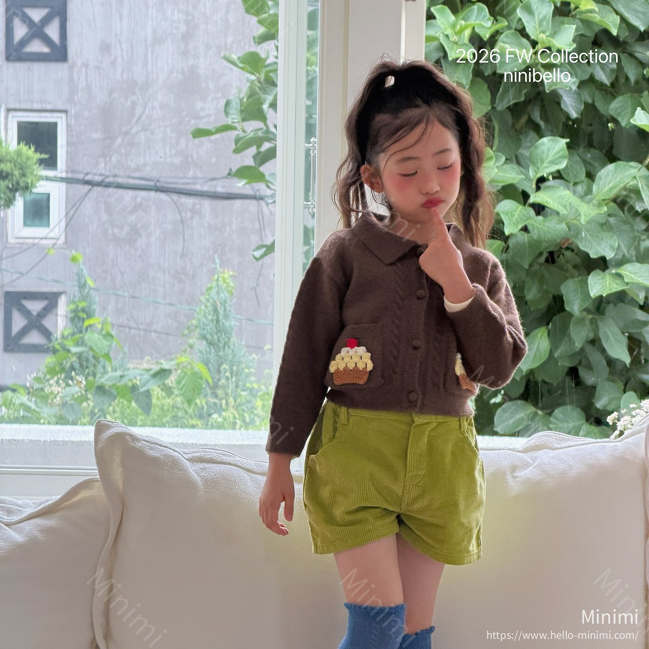ninibello Peekaboo Corduroy Shorts 細節圖 34