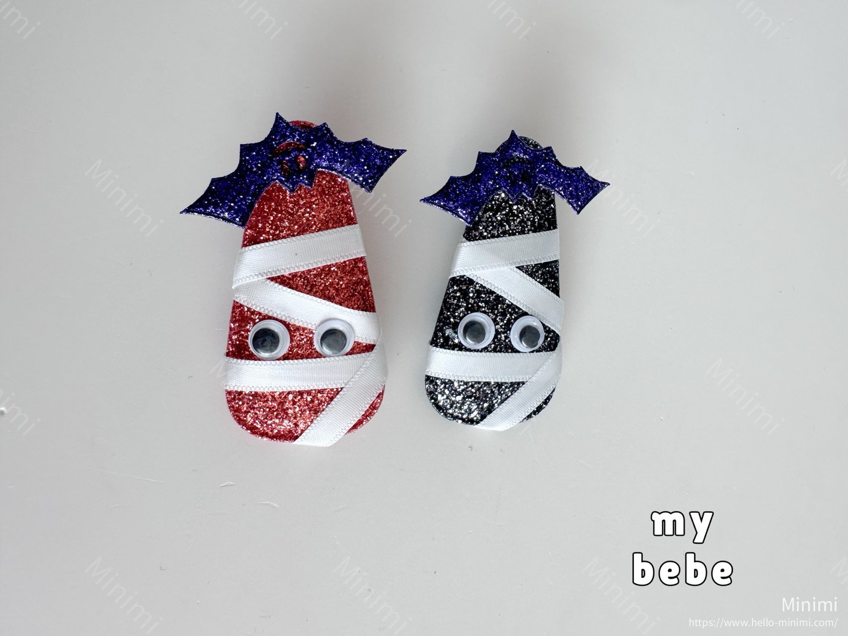 my_bébé Halloween Bandage Hairpin 細節圖 5