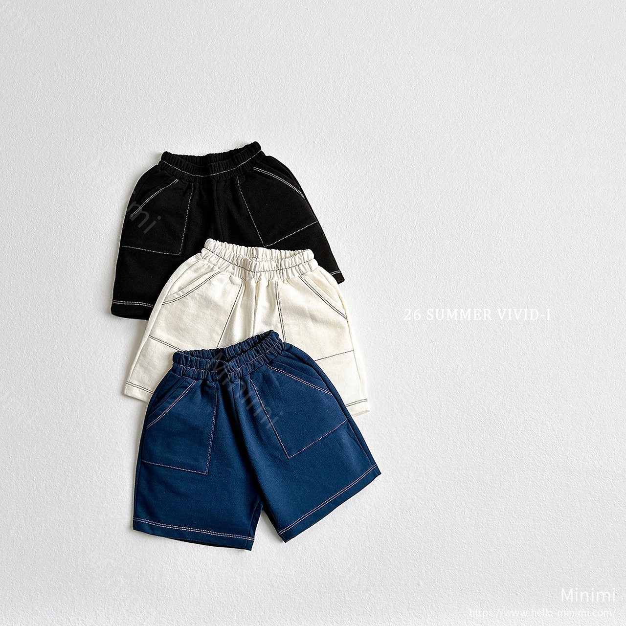 VIVID-I Terry Stitch Shorts 細節圖 1
