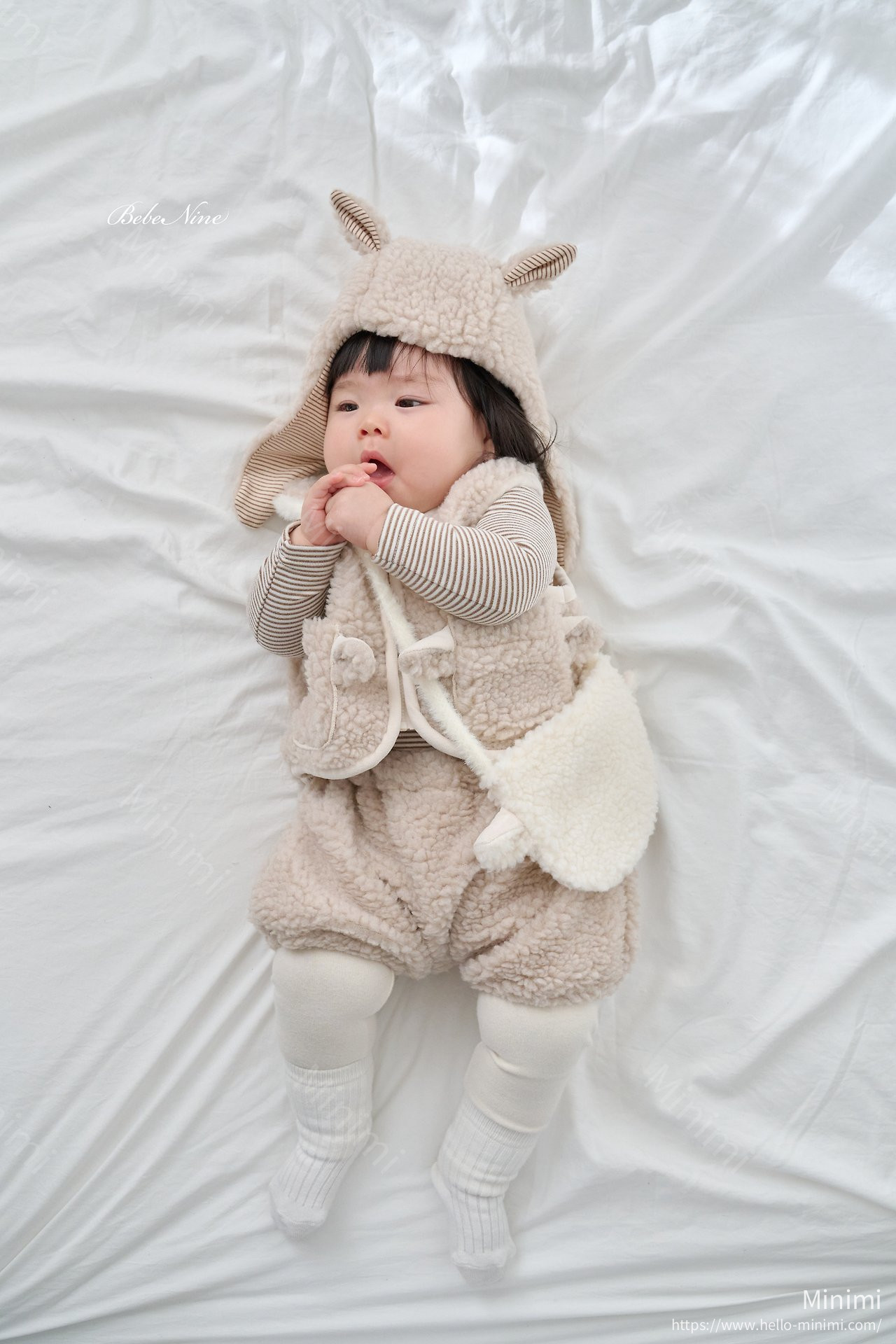 bebe nine Little Lamb Vest 細節圖 6