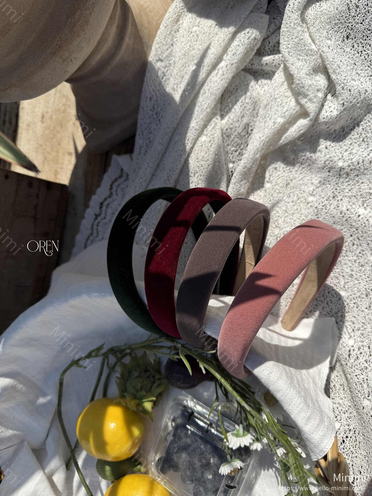 Oren Velvet Hairband 細節圖 17
