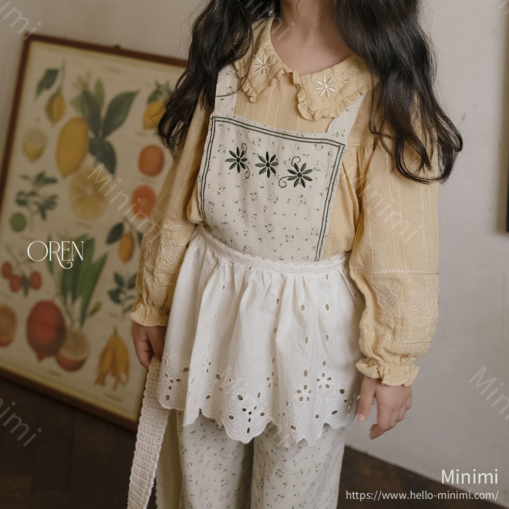 Oren Olive + Garden Lace Apron 細節圖 16