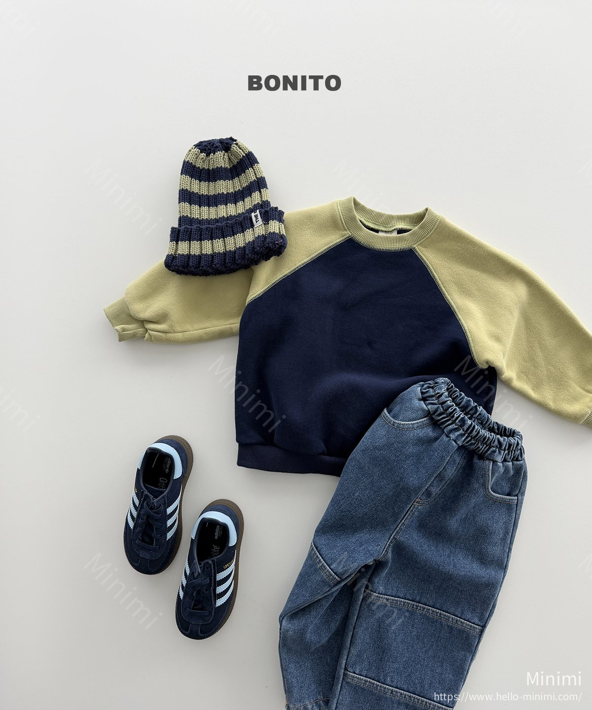 BONITO Color Raglan Sweatshirt 細節圖 9