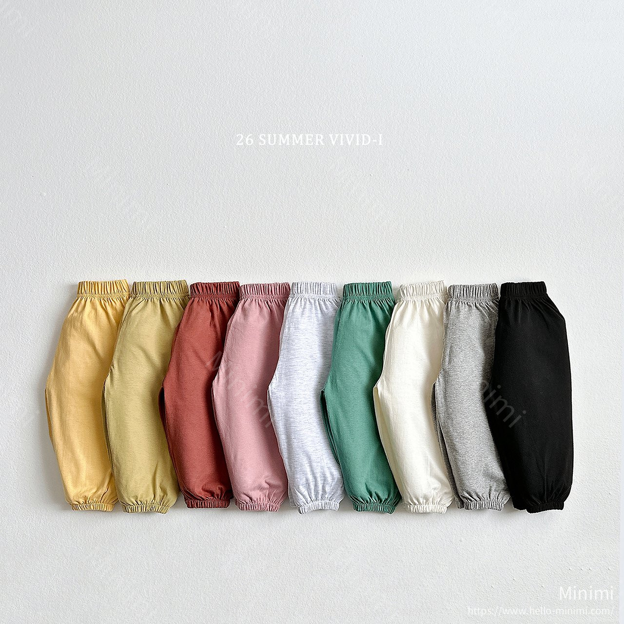 VIVID-I Daily Cotton Pants - 韓國童裝代購主圖