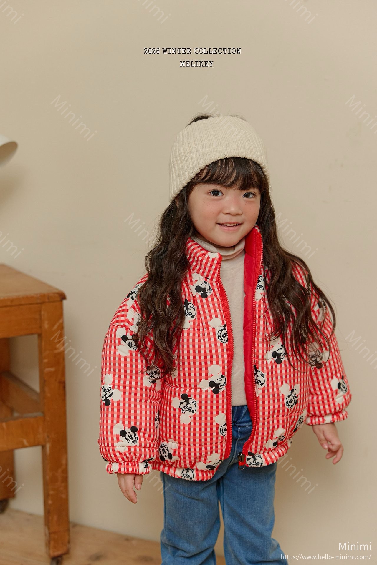 Melikey Mickey Check Reversible Jacket 細節圖 13
