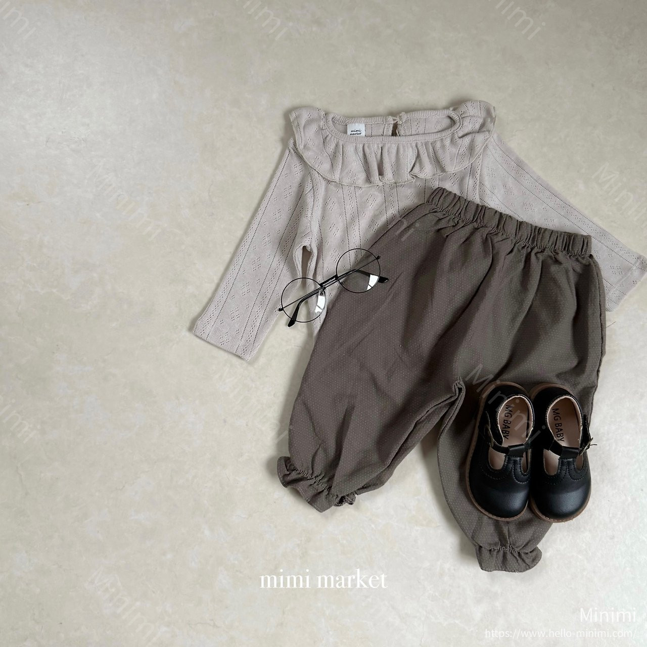 mimi-market Momo Frill Pants 細節圖 16