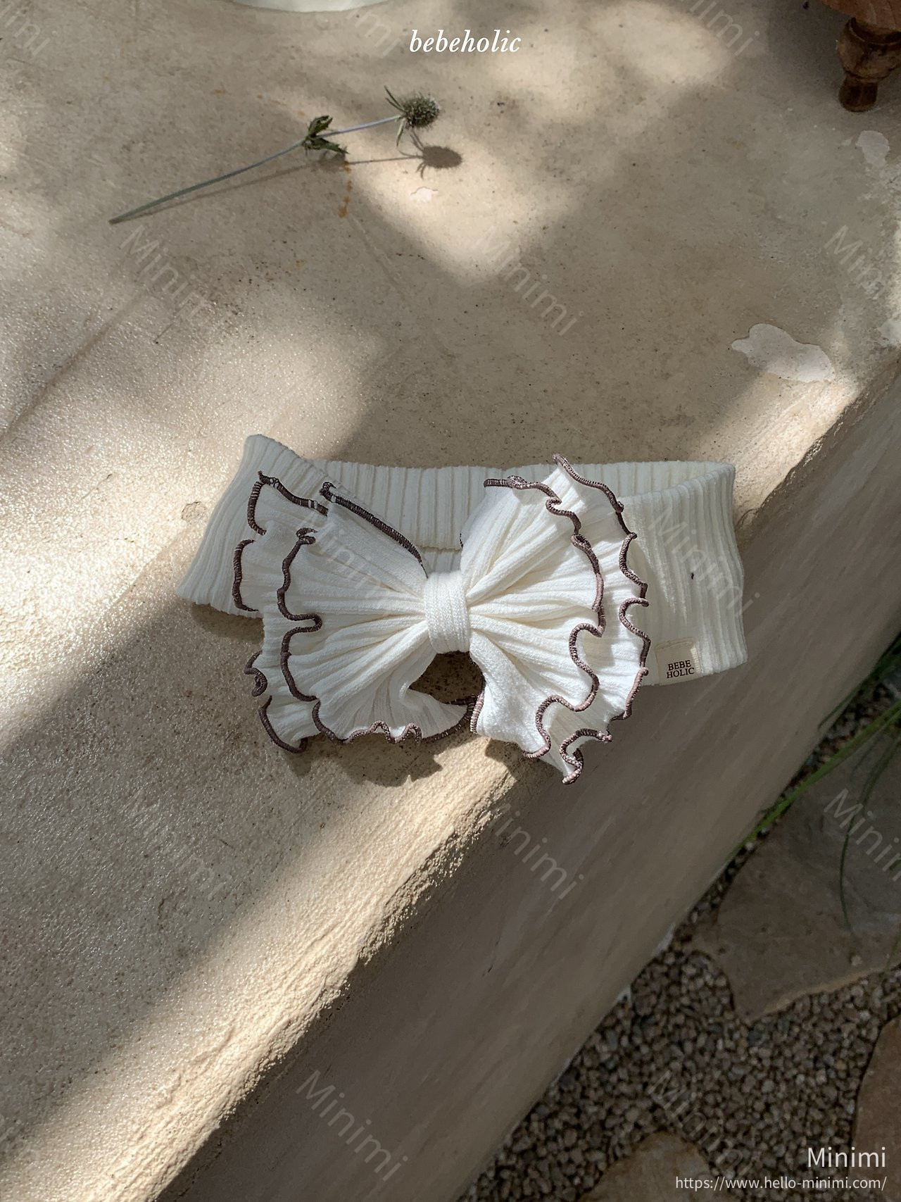 BEBEHOLIC Caramel Lace Hairband 細節圖 1