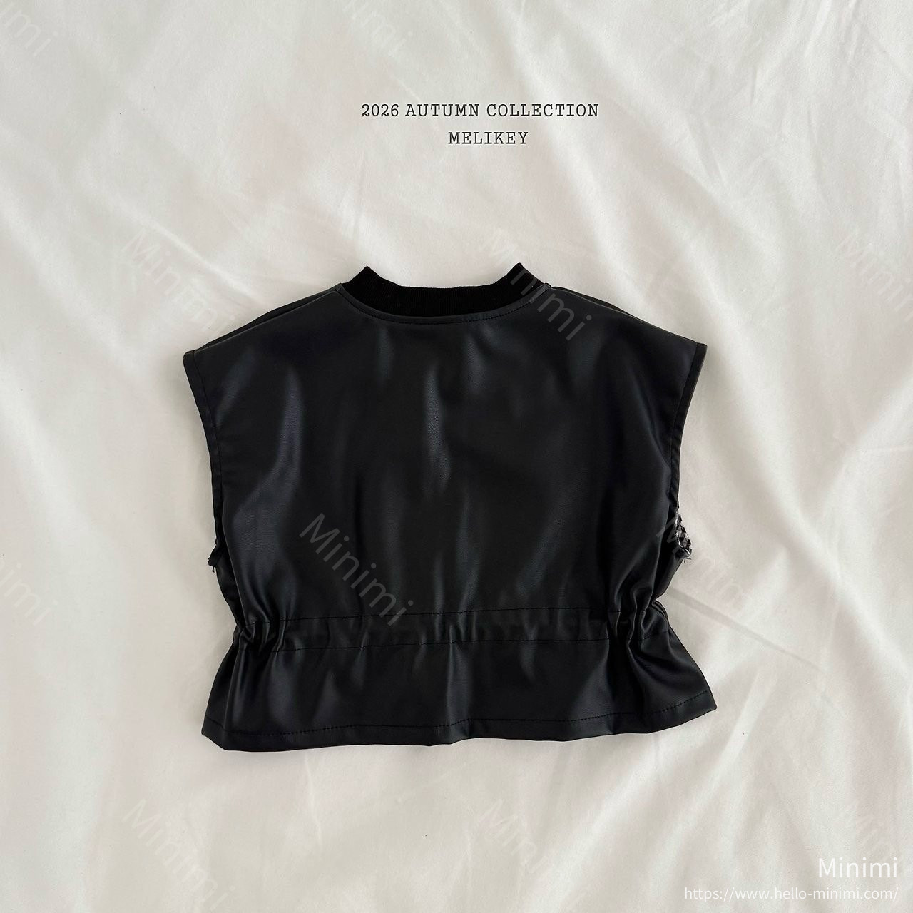 Melikey String Leather Vest 細節圖 2