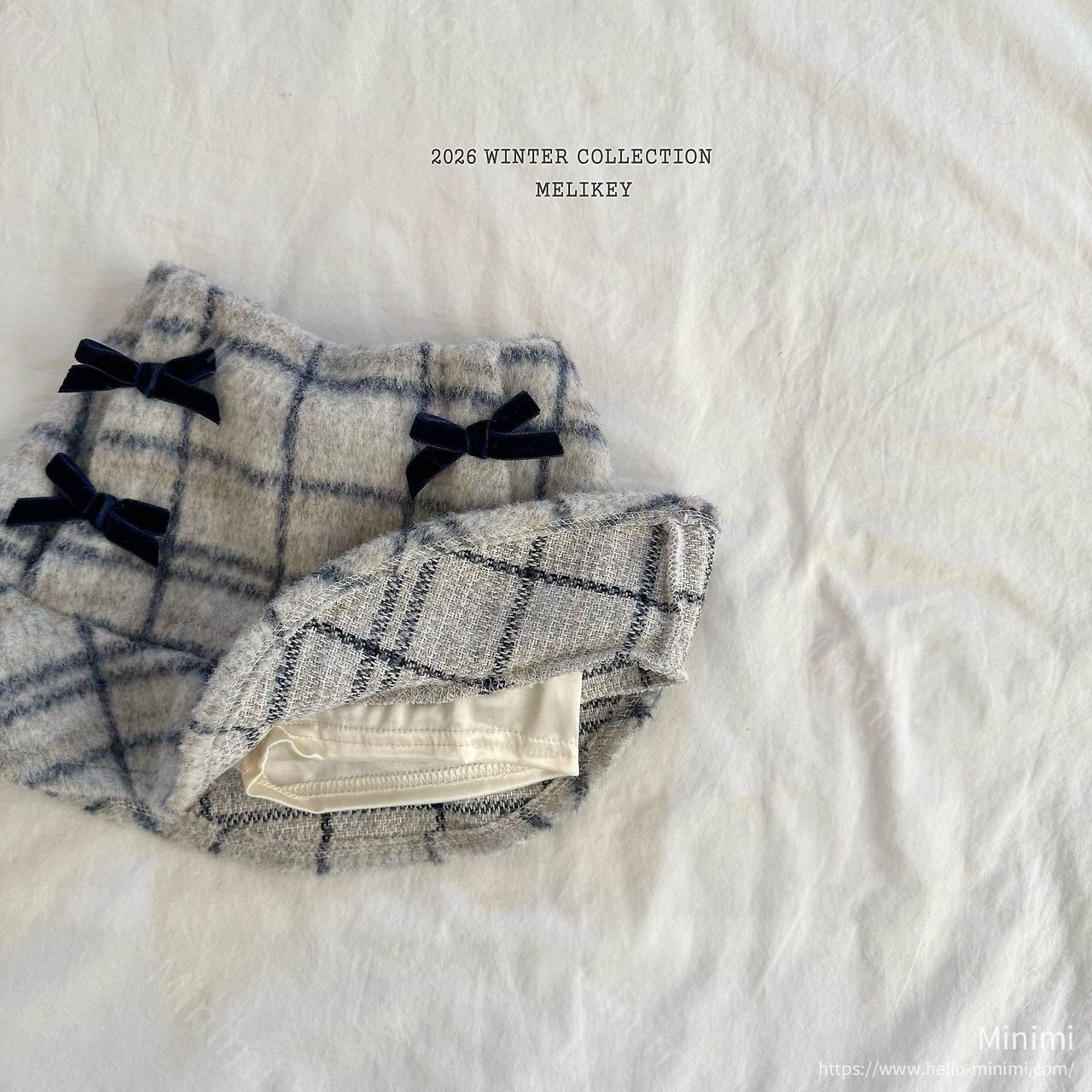Melikey Check Ribbon Frill Skirt 細節圖 57
