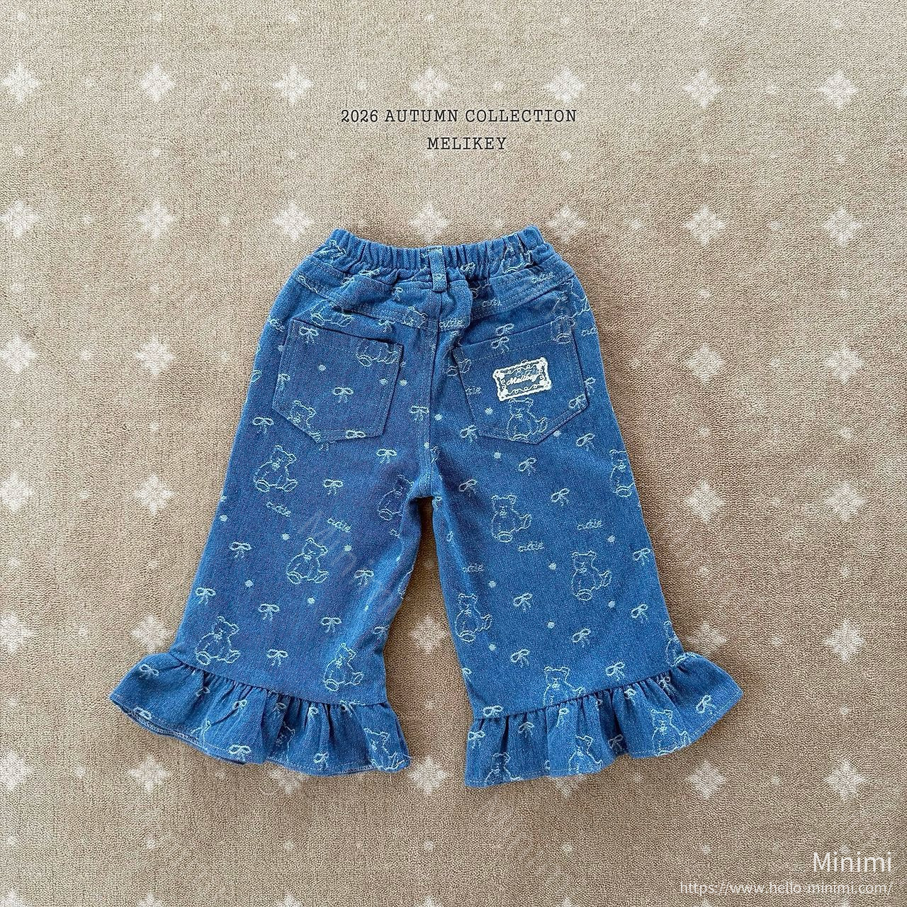 Melikey Bear Frill Jeans 細節圖 5