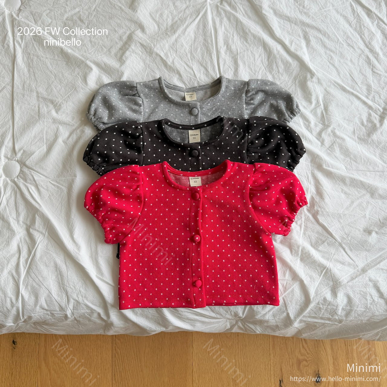 ninibello Dear Dot Cardigan - 韓國童裝代購主圖
