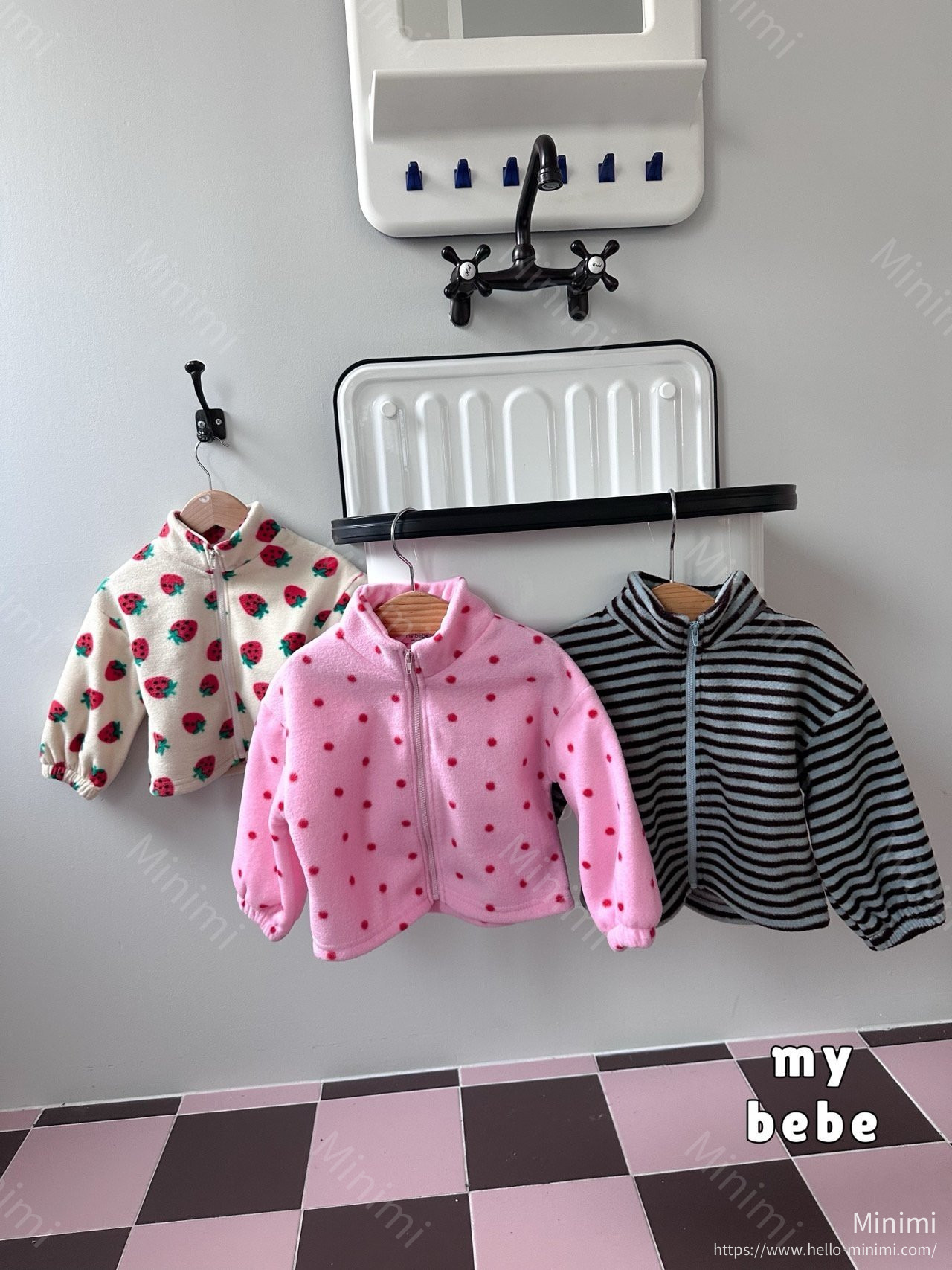my_bébé Daily Fleece Zip-up 細節圖 14