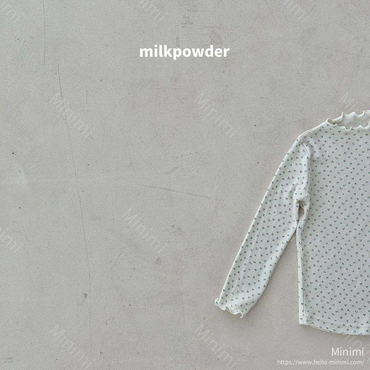 milkpowder Turtleneck Tee 細節圖 10