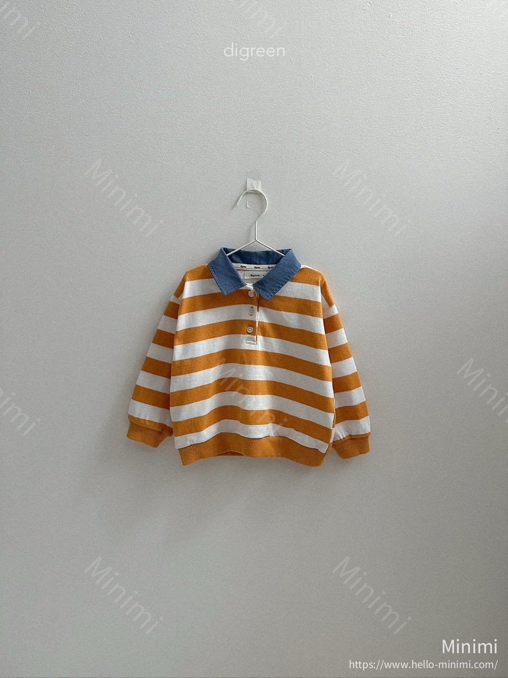 digreen Striped Collar MTM 細節圖 6