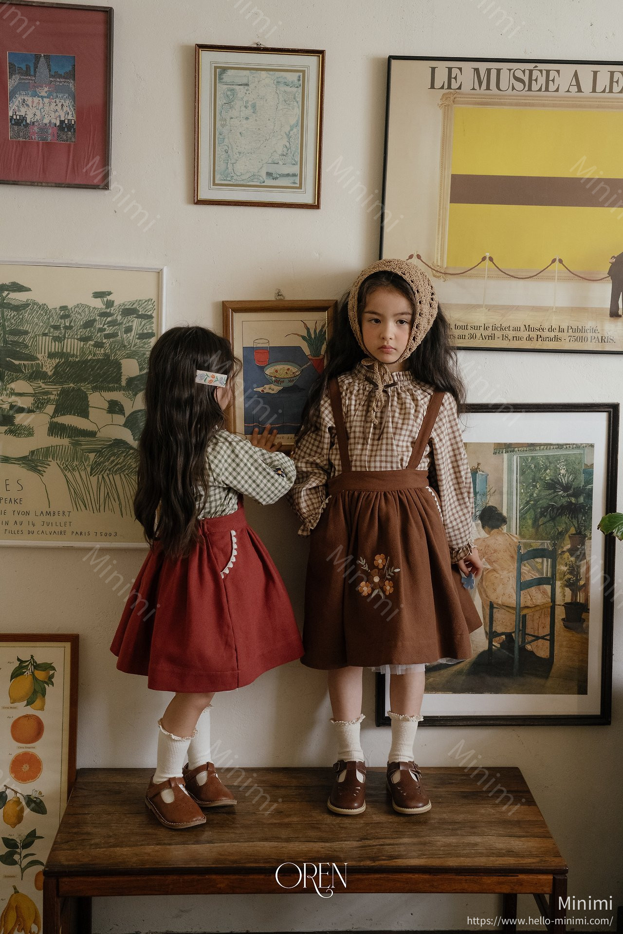 Oren Autumn Bloom Jumper Skirt 細節圖 17