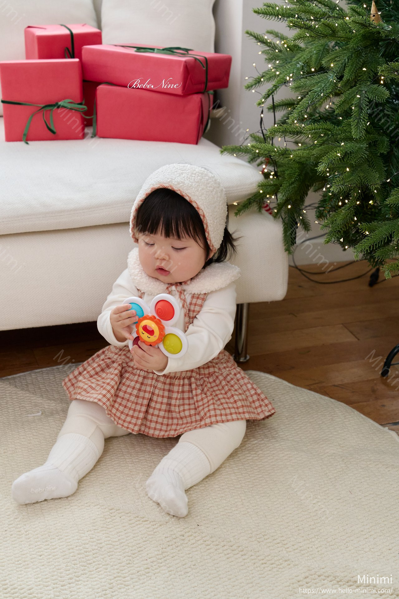 bebe nine Bichon Ear Warmer 韓國童裝現貨