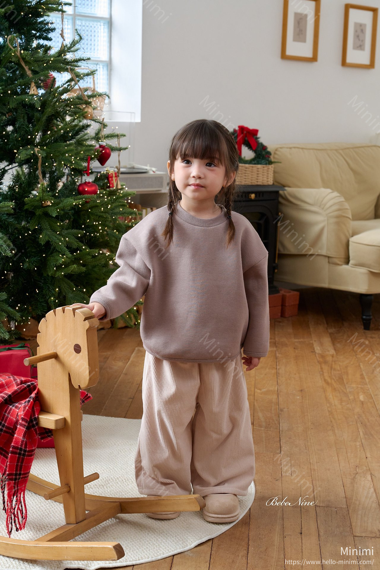 bebe nine Mona Brushed-Lining Sweatshirt 細節圖 15