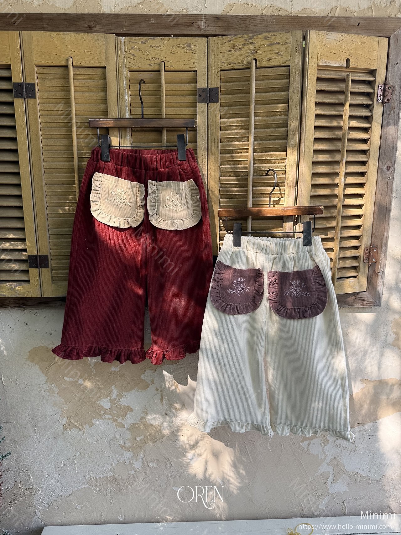 Oren Naomi Frill Corduroy Pants 細節圖 15