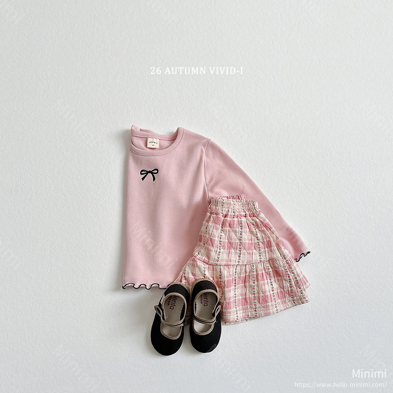 VIVID-I Ribbon Span Ruffle T-shirt 細節圖 6