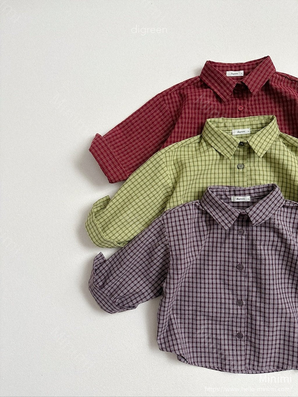 digreen Picnic Check Shirt 細節圖 39